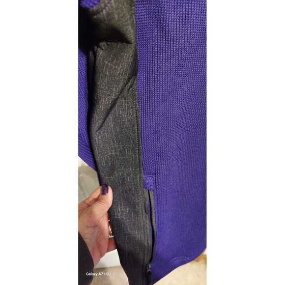 Kansas State University Colosseum Purple 1/4 Zip Pullover Sz XL NCAA Football - Picture 3 of 10